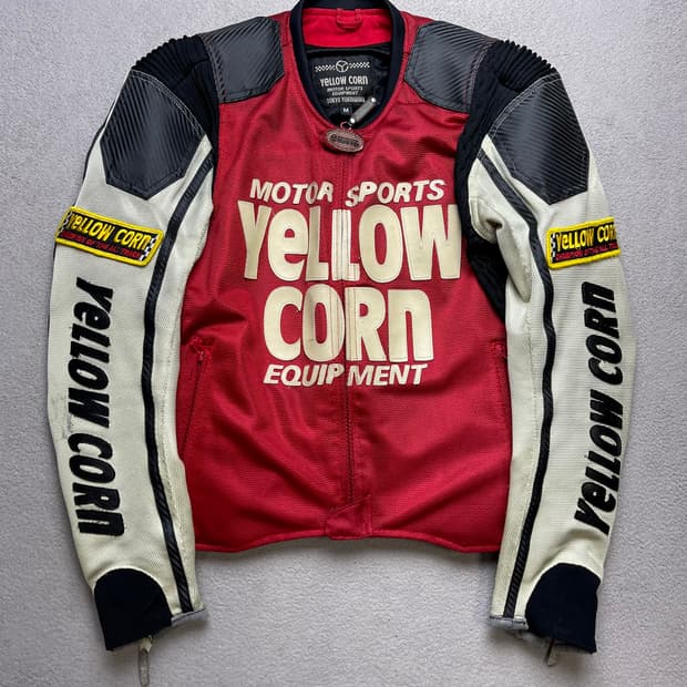 [M] 옐로우콘 레이싱자켓 YELLOW CORN 바이크자켓