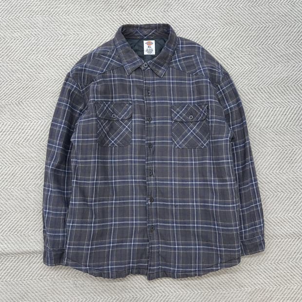 디키즈 퀼티드 워크셔츠 자켓 r2837