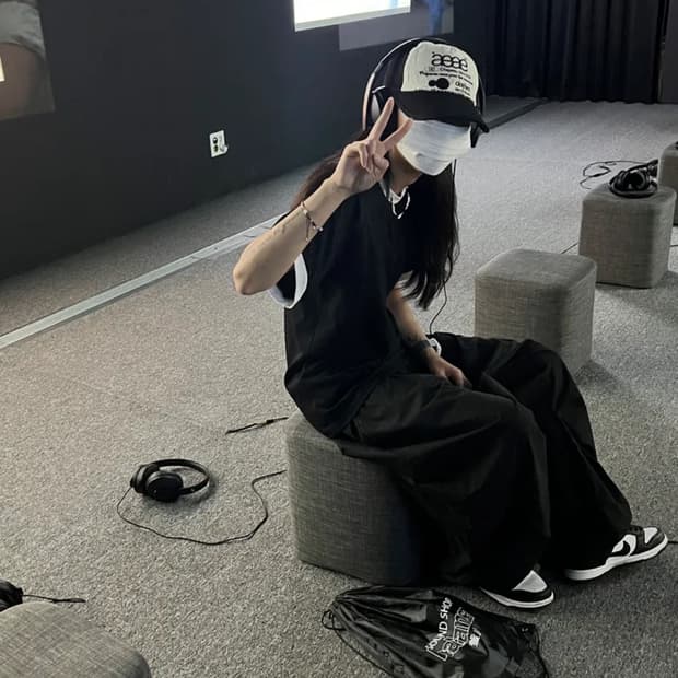 aeae 로고 매쉬 볼캡