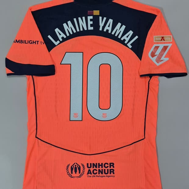 25-26시즌 바르샤 써드 라민 야말 유니폼 L