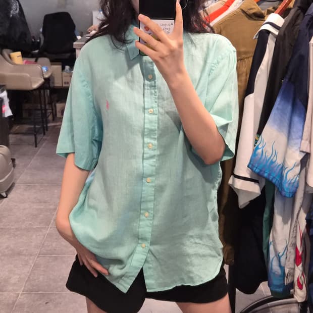 [NO.9] 폴로 반팔 셔츠 민트