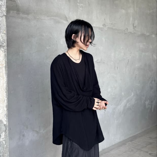 Julius 25SS drape cut sew