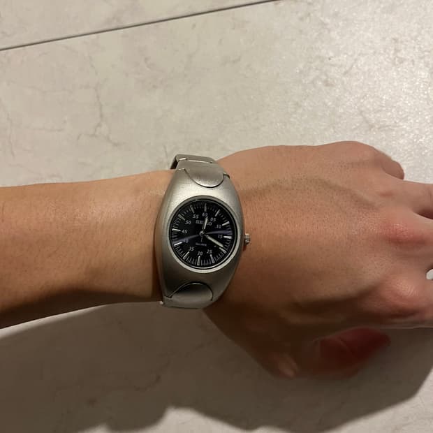 90s Seiko S-Wave 손목시계