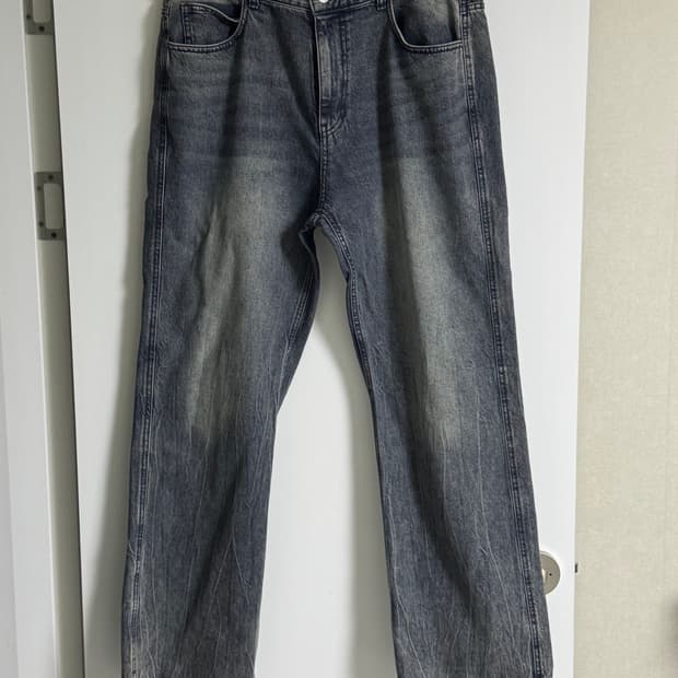 <52/36> 솔리드옴므 데님 워싱 팬츠 그레이