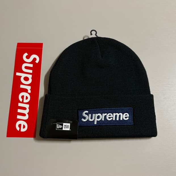 슈프림 뉴에라 박스로고 비니 + 스티커 25FW 