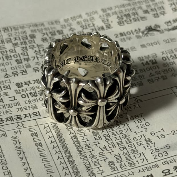 (신세계) 크롬하츠 세메터리링 us 5.5