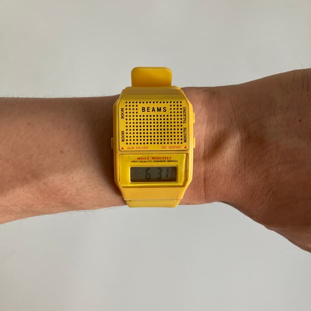 97’s TALKING WATCH in FRENCH