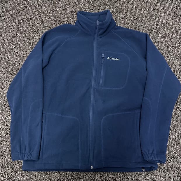 컬럼비아 후리스 자켓 네이비 2XL