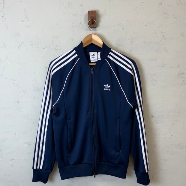 아디다스 파이어버드 SST 투웨이 트랙탑 져지 네이비