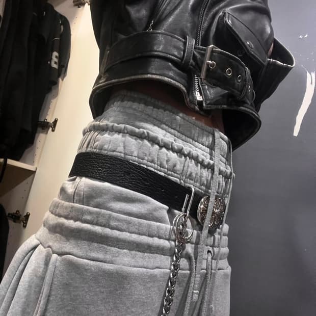 고스트 라이더 자켓 소가죽 에이징워싱