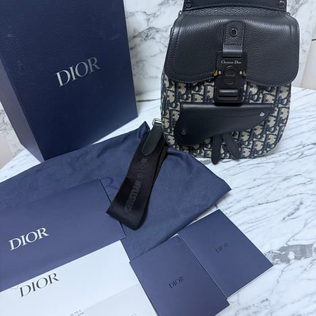 디올 오블리크 갤럽 슬링백 크로스백 메신저백
