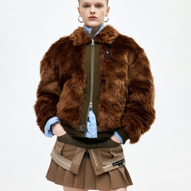 앤더슨벨 퍼 봄버자켓 (S) 