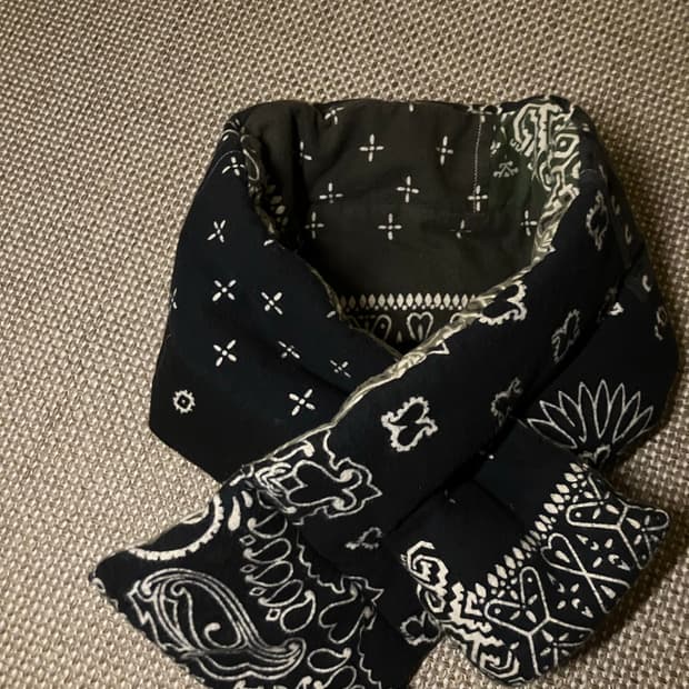 캐피탈 / 반다나 머플러 / 블랙