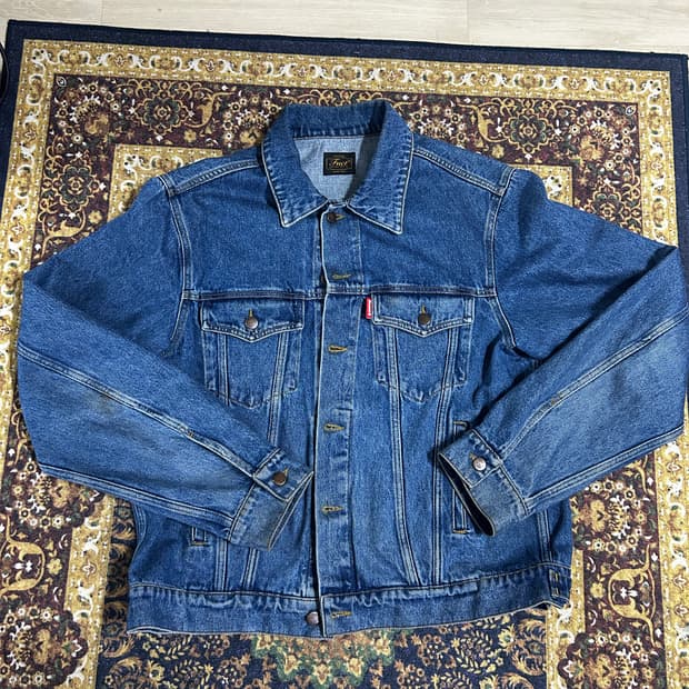 fuct 퍽트 데님 자켓 xl