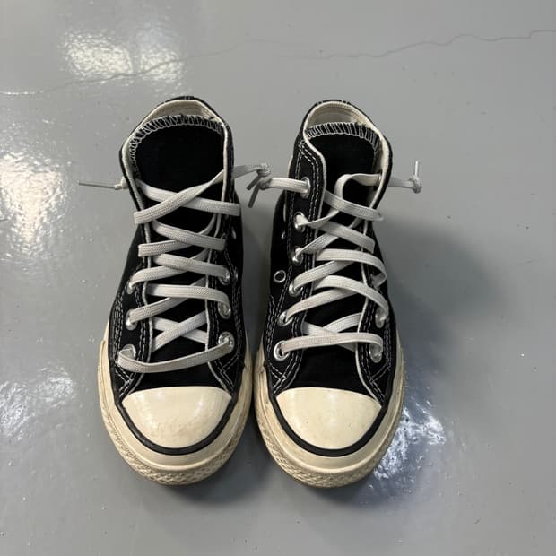 실측 컨버스 척테일러 스니커즈 운동화 0406J