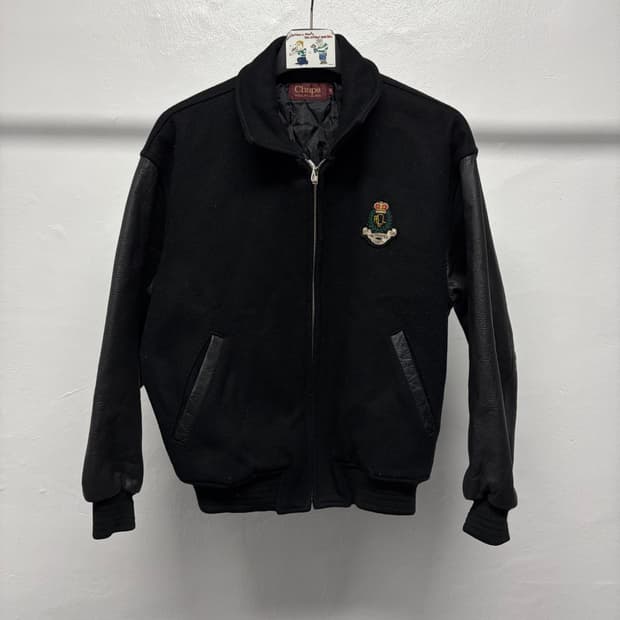 Chaps 울 레더 바시티