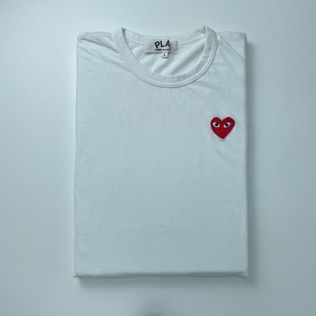 꼼데가르송 반팔 티셔츠 L