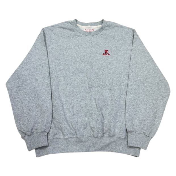 AECA 에이카 화이트 스웻셔츠 맨투맨 그레이 XL