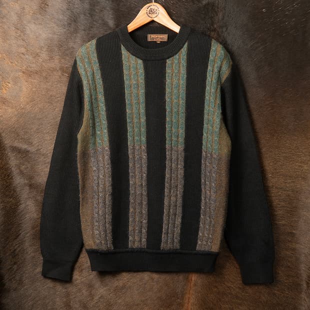 [103] 90s 입생로랑 울 아크릴 케이블 니트 