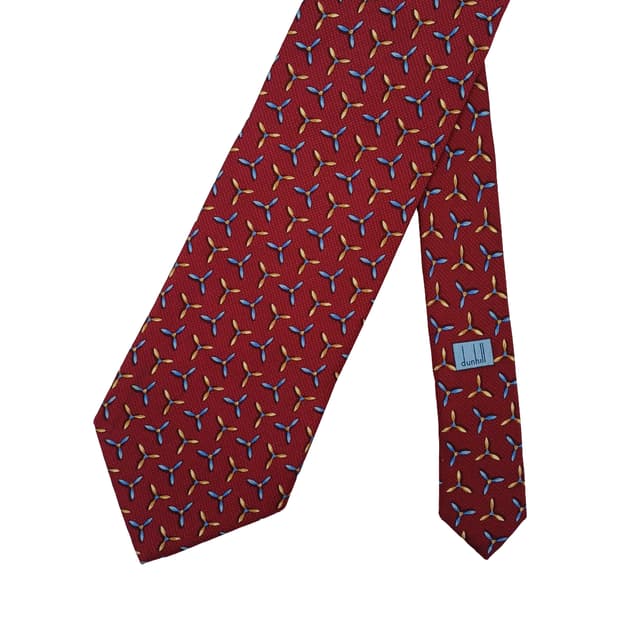 DUNHILL 던힐 실크 넥타이 [RBSCF11734-136-12]