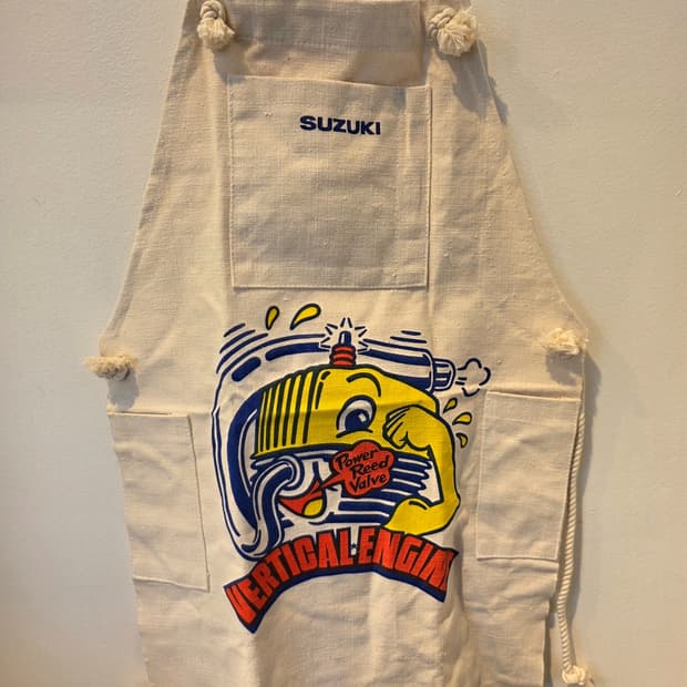 Suzuki Vintage Canvas Apron