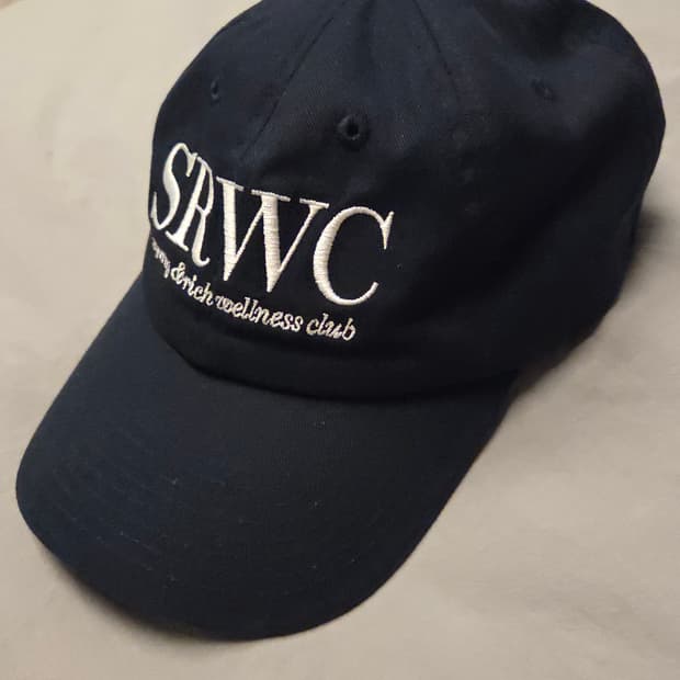 Sporty & Rich(스포티앤리치) SRWC 네이비 캡모자