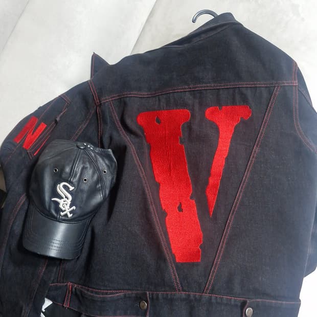 Vlone friends denim jacket