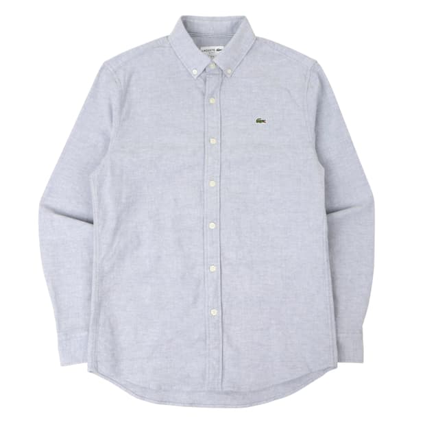 라코스테 옥스포드 라이트 블루 클래식 셔츠