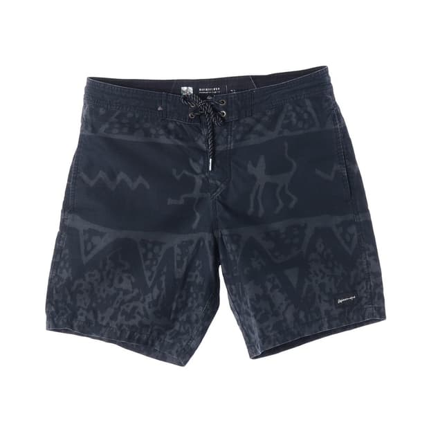 퀵실버 빈티지 에스닉 패턴 보드숏 서핑 팬츠 32