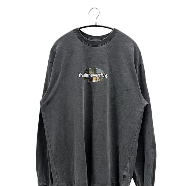 (L) 디스이즈네버댓 워시드 롱 슬리브