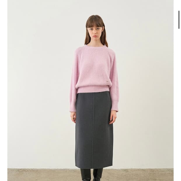 온앤온 앙고라 니트