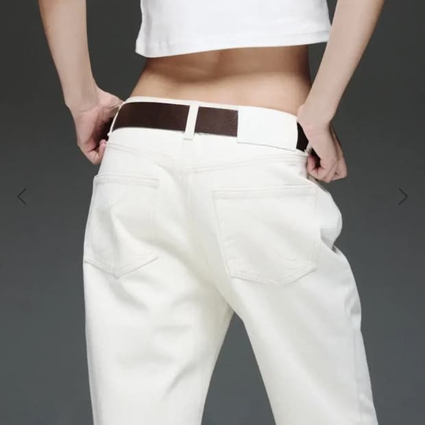 글로니 제인 진 화이트 s THE JANE JEANS glowny