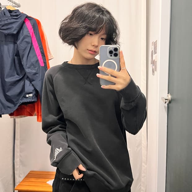 00s 스투시 사이드로고 스웻