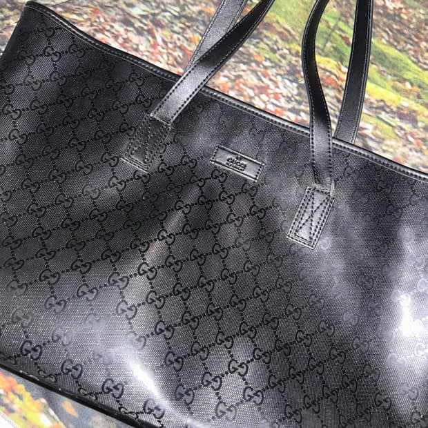 구찌 블랙 숄더백