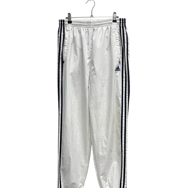 (95) 아디다스 올드스쿨 삼선 우븐 조거 팬츠 화이트/블랙