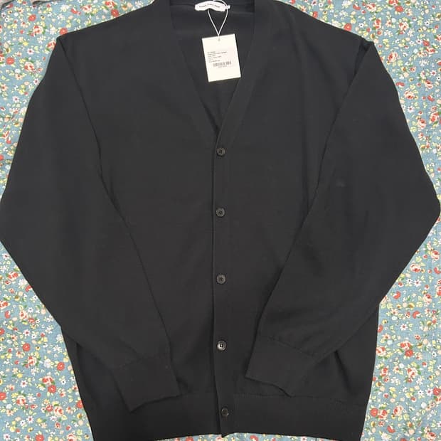 새상품 스테디에브리웨어 데일리 코튼 가디건 3size 블랙