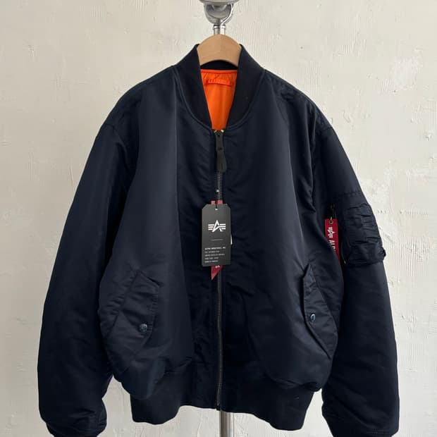 (새상품) ALPHA INDUSTRIES 알파 인더스트리 MA-1 플라이