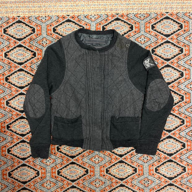 써스데이아일랜드 차콜 봄버자켓 여성S