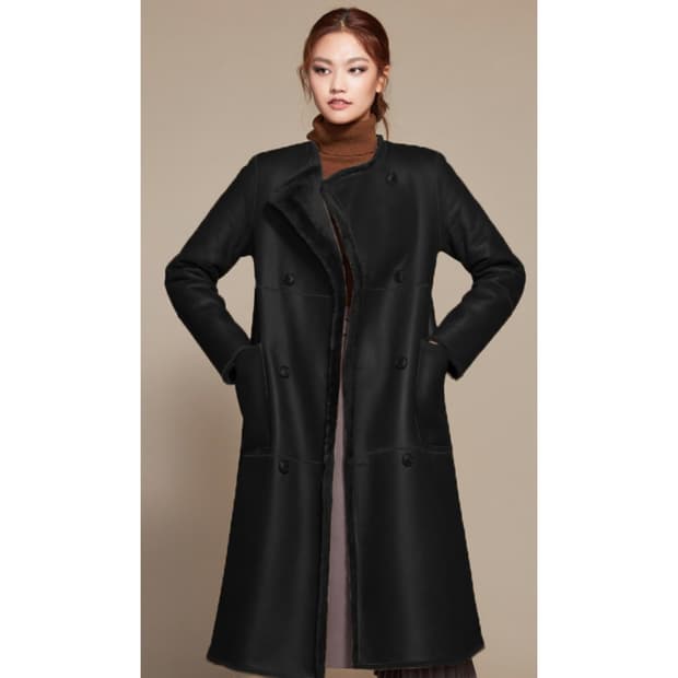 로보 ROBO 리버시블 무스탕코트