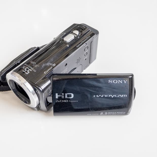 Sony HDR-CX270V / 빈티지 디지털 캠코더