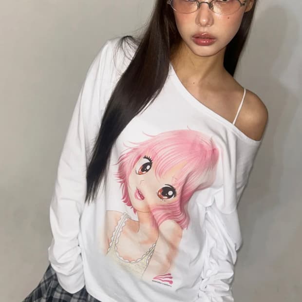 원더비지터 유리나 원숄더 오프숄더