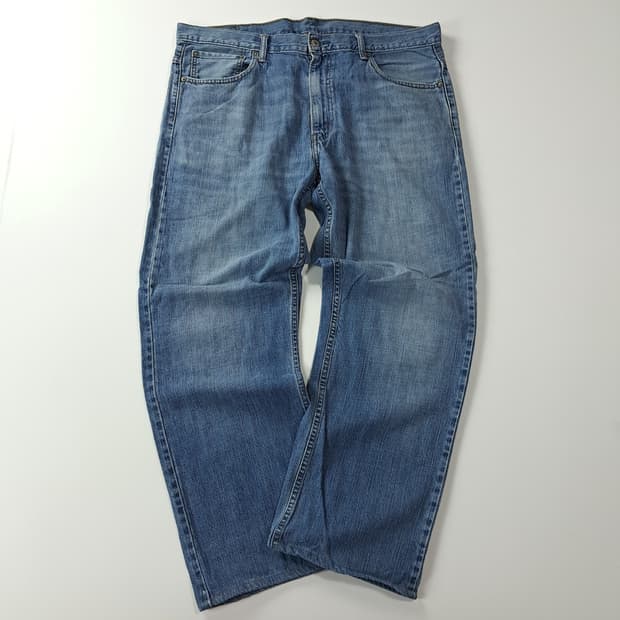 CA545 36 리바이스 569 루즈 스트레이트 데님 팬츠 바지
