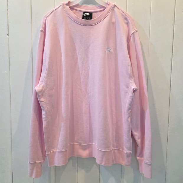 NIKE 나이키 맨투맨 (베이비핑크)