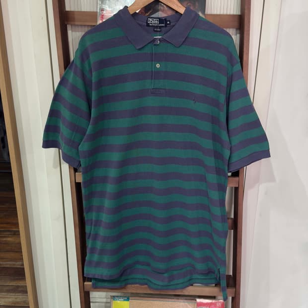 폴로 랄프로렌 스트라이프 PK 반팔 티셔츠