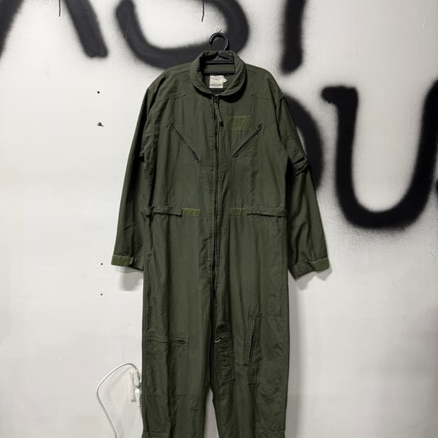 90s USA 오리지널 미군 군용 CWU-27P 점프수트 커버올