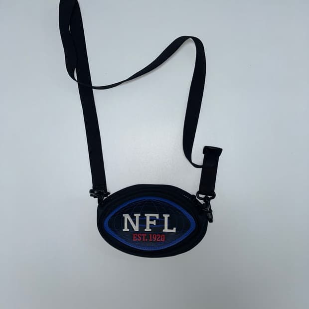 NFL 오리지널 풋볼 미니 크로스백 BLACK