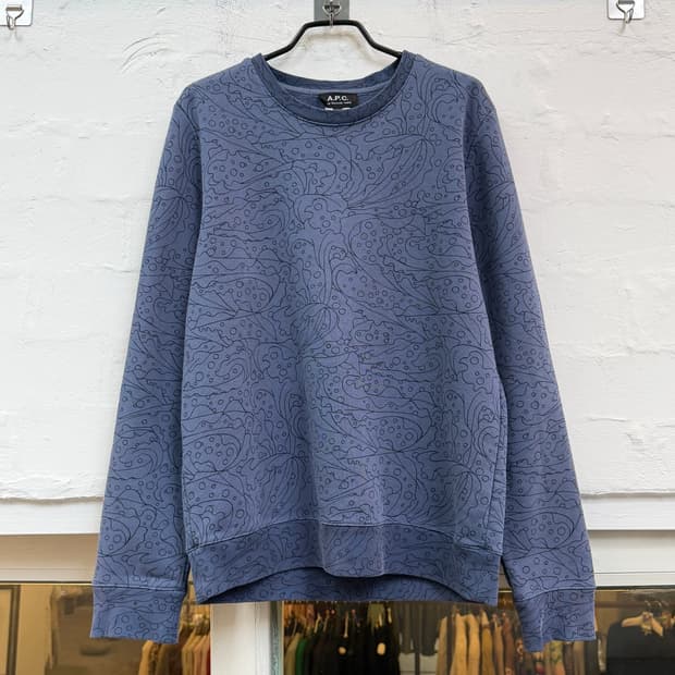 A.P.C. 아페쎄 멀티 패턴 스웻 셔츠 맨투맨 XS