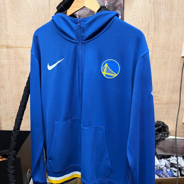 나이키xNBA 골든스테이트 후드집업