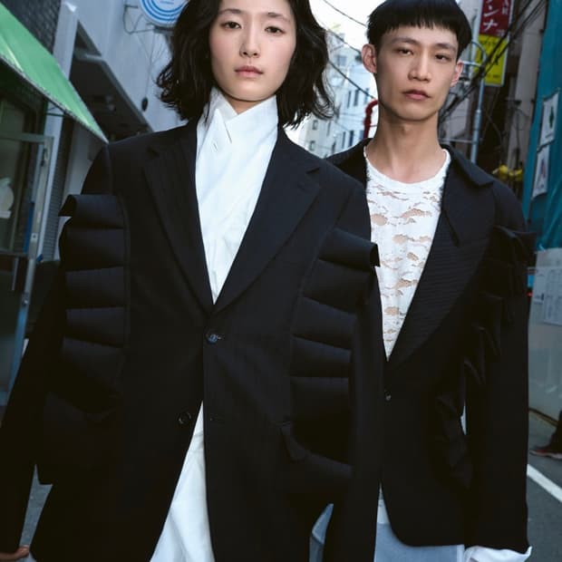25ss 꼼데가르송 옴므플러스 카모플라쥬 레이스 m