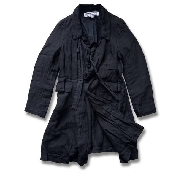Comme des Garcons Layered Linen Coat